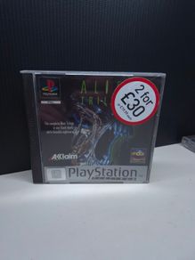 Rare Authentic PS1 Alien Trilogy PAL Complete Platinum Edition with Manual & Inserts
