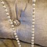 Pearl long necklace Image 5
