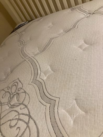 single bed and mattress
