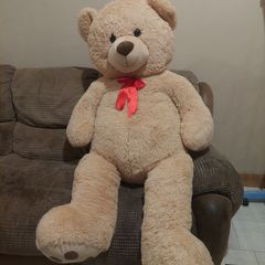 Large plush teddy bear