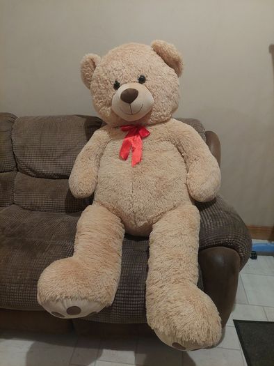 Large plush teddy bear