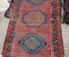vintage Turkish rug