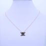 Necklace Skull 925 Sterling Silver Image 4