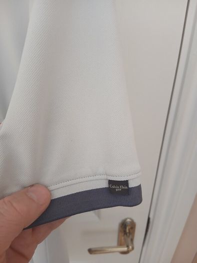 calvin klein golf polo shirt