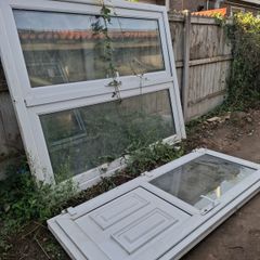 Double glazed doors x 2