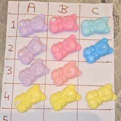 2 Euro Each - Bear Teddy Brushes 2Euro Each MLP G1 My Little Pony Accessories