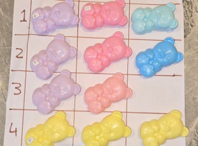 2 Euro Each - Bear Teddy Brushes 2Euro Each MLP G1 My Little Pony Accessories