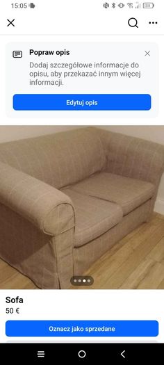 2 seats sofa