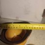 Vintage Japanese Pottery Tea Caddy Pot with Ship Design IN GOOD CONDITION. Image 5