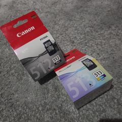 Genuine Canon Ink PG-512 & CL-513 (High Yield) - Sealed Bundle