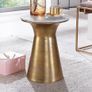 Gold Coffee table with real marble Image 3
