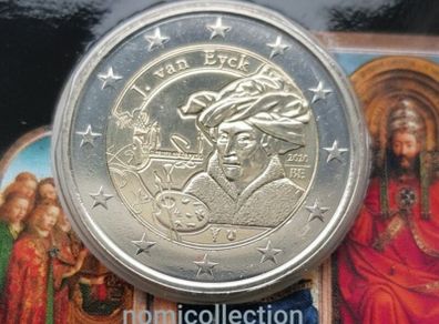 Belgium 2020 year Brilliant Uncirculated 2 Euro coin.