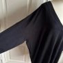 Capsule v neck black jumper size 32-34 - new Image 4