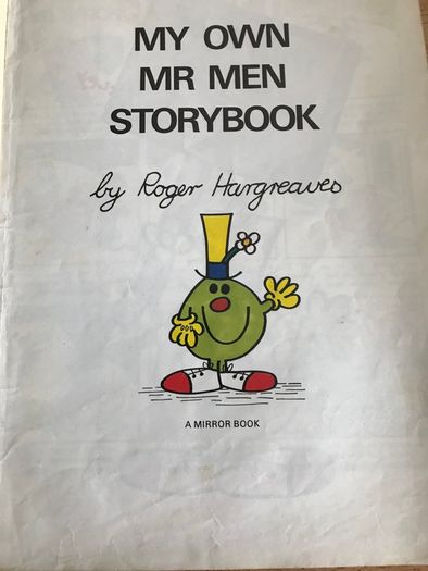 Vintage Mr. Men Storybook