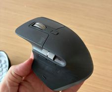 Logitech MX Master 3S Wireless Mouse - Case, Receiver and Cable - Like New