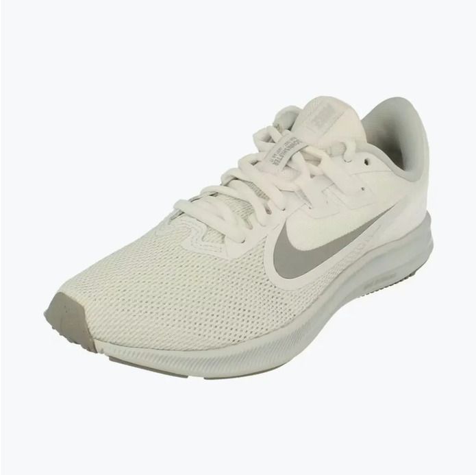 Nike Downshifter 9 White Running Shoes - Size 5
