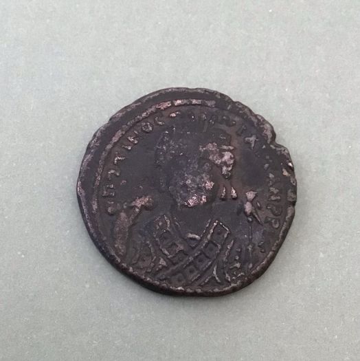 Byzantine Empire Emperor Maurice Tiberius 587 AD Follis
