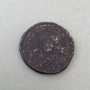 Byzantine Empire Emperor Maurice Tiberius 587 AD Follis