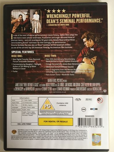 James Dean: The Complete James Dean Collection [3xMovie 6xDVD] Academy Award Winner