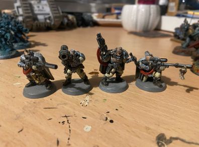 Warhammer 40k Space Wolves Scouts x 4