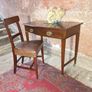 A mahogany Georgian Writing Table. Image 4