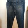 Pretty Little Thing Plus Mid Wash Extreme Ripped Turn Up Mom Jeans size 18 New with tags Image 4