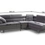 Limited-Time Deal: Premium 262cm Corner Chaise Sofa - Only (February) Image 6