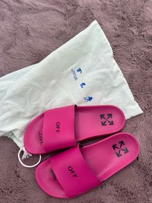 Off white slides