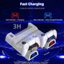 PS5 Vertical Stand with Headset Holder and Power Supply for PS5 Disc & Digital Edition Dual Controller Charging Station, 3 Levels Adjustable Fan Speed, 10 Game Rack Organizer (FREE POSTAGE) Image 7
