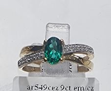 Double Band Wedding & Engagement Ring