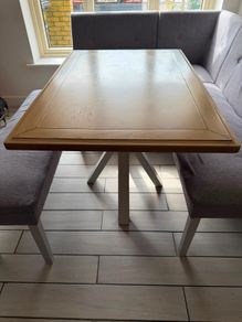table and benches