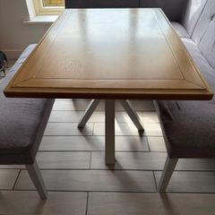 table and benches