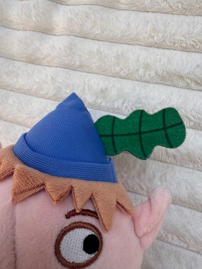 Ben & Holly's Little Kingdom Ben the Elf Soft Plush approx. 35 cm. (with legs and hat) Used Please see photos