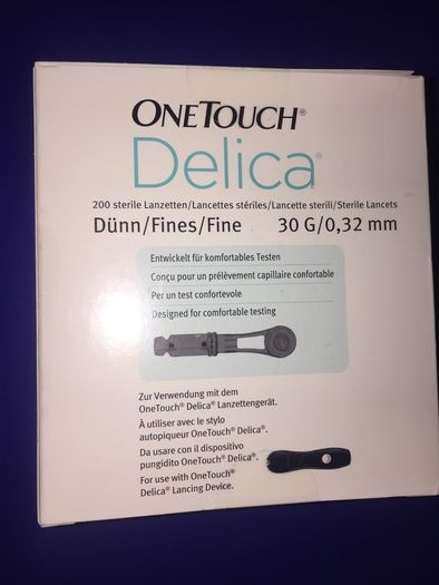 One touch lancets