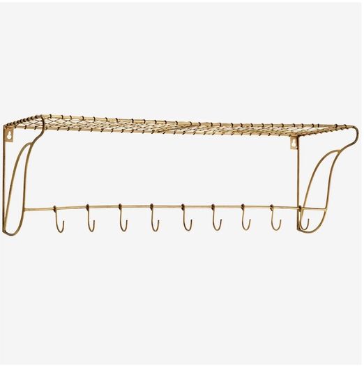 Madam Stolz Brass Coat Rack