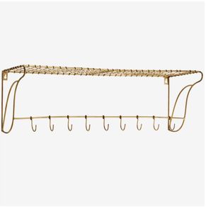Madam Stolz Brass Coat Rack