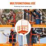 Forklift Safety Cage Work Platform 109 x 114.3 cm 635 kg w/ Wheels for Aerial Image 4