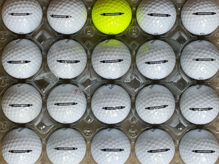 20 used Callaway Warbird golf balls