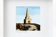Killiney Hill Obelisk, 8.5 inch framed print by artist Helen Mathews