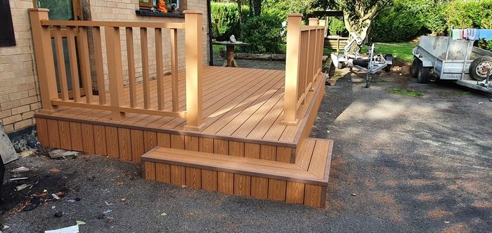 Composite decking supplied and fitted
