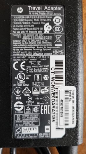 HP genuine adapter HSTNN-DA14