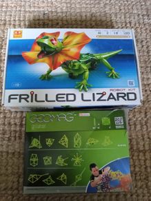 robot lizard model to make