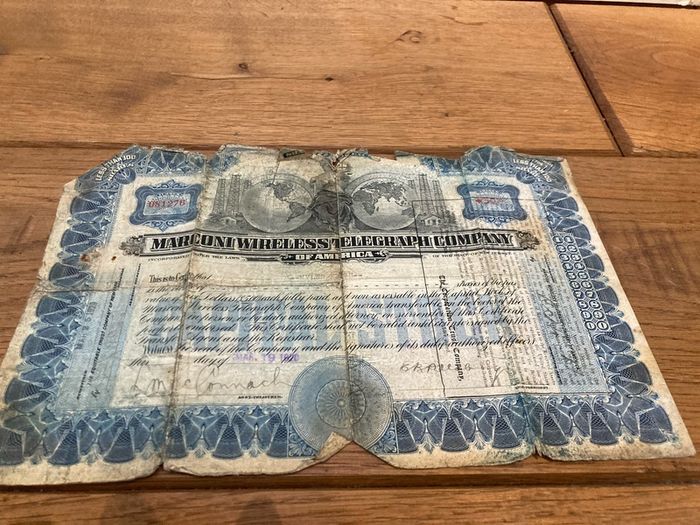 Marconi shares Cert