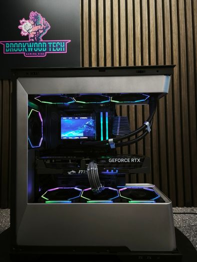 Brand New! Brookwood Tech Gaming PC BUILD! RTX 5080/Ryzen 9800X3D/32GB DDR5/2Tb