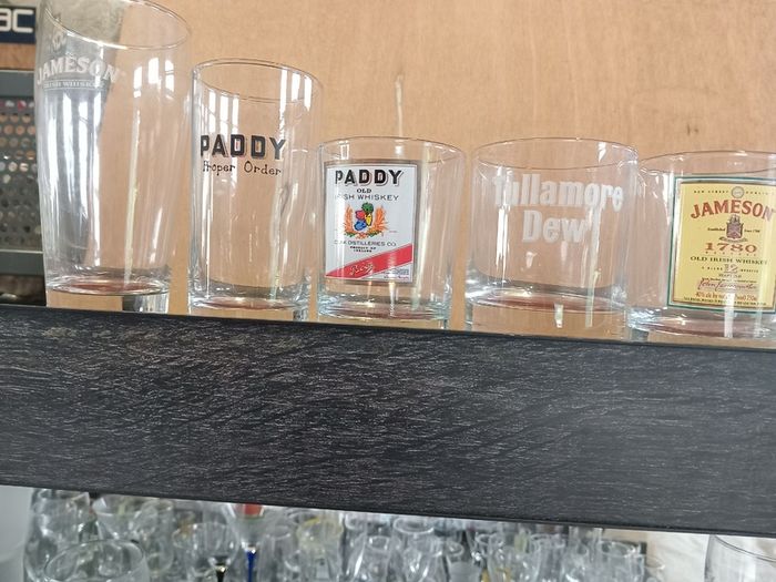 antiques whiskey glasses