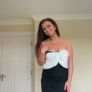 Quiz dress black &;; white midi Image 3