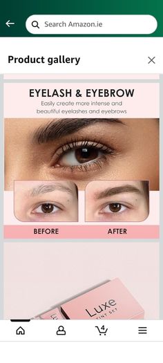 Luxe lash tint set