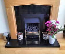 Velor gas fire