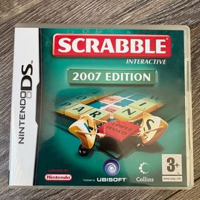 Nintendo DS Scrabble 2007 edition game