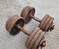 17.5kg Dumbbells Adjustable
